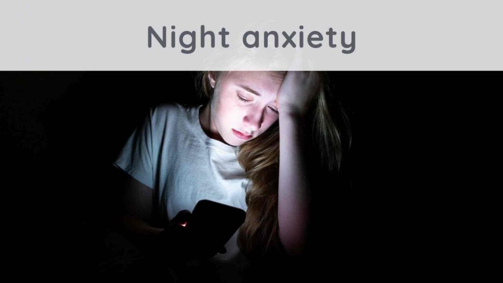 Ansiedad nocturna: ¿como calmar el estrés por la noche?